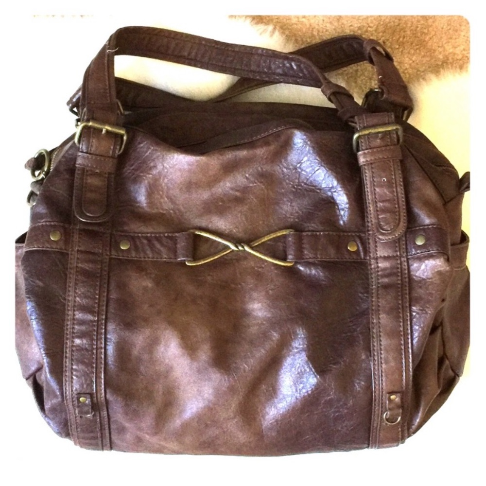 DEENA & OZZY Oversized Shoulder Bag